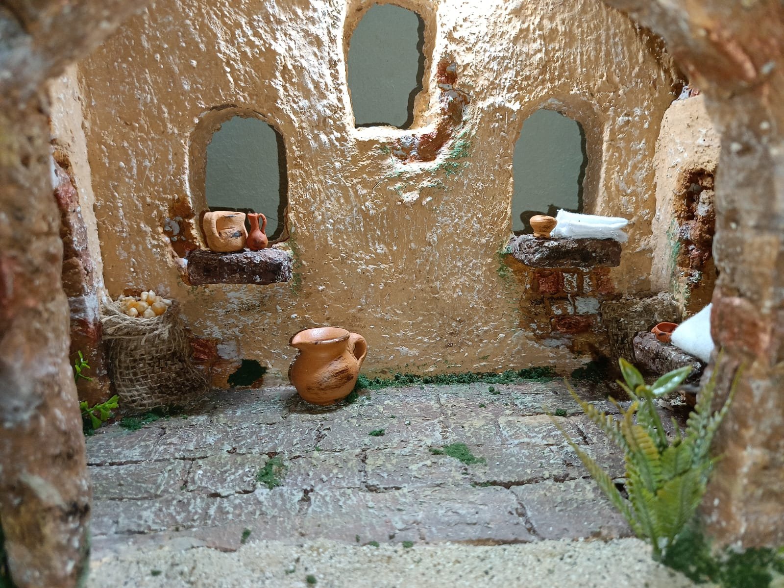 Portal Navideño casa en ruinas - Image 4