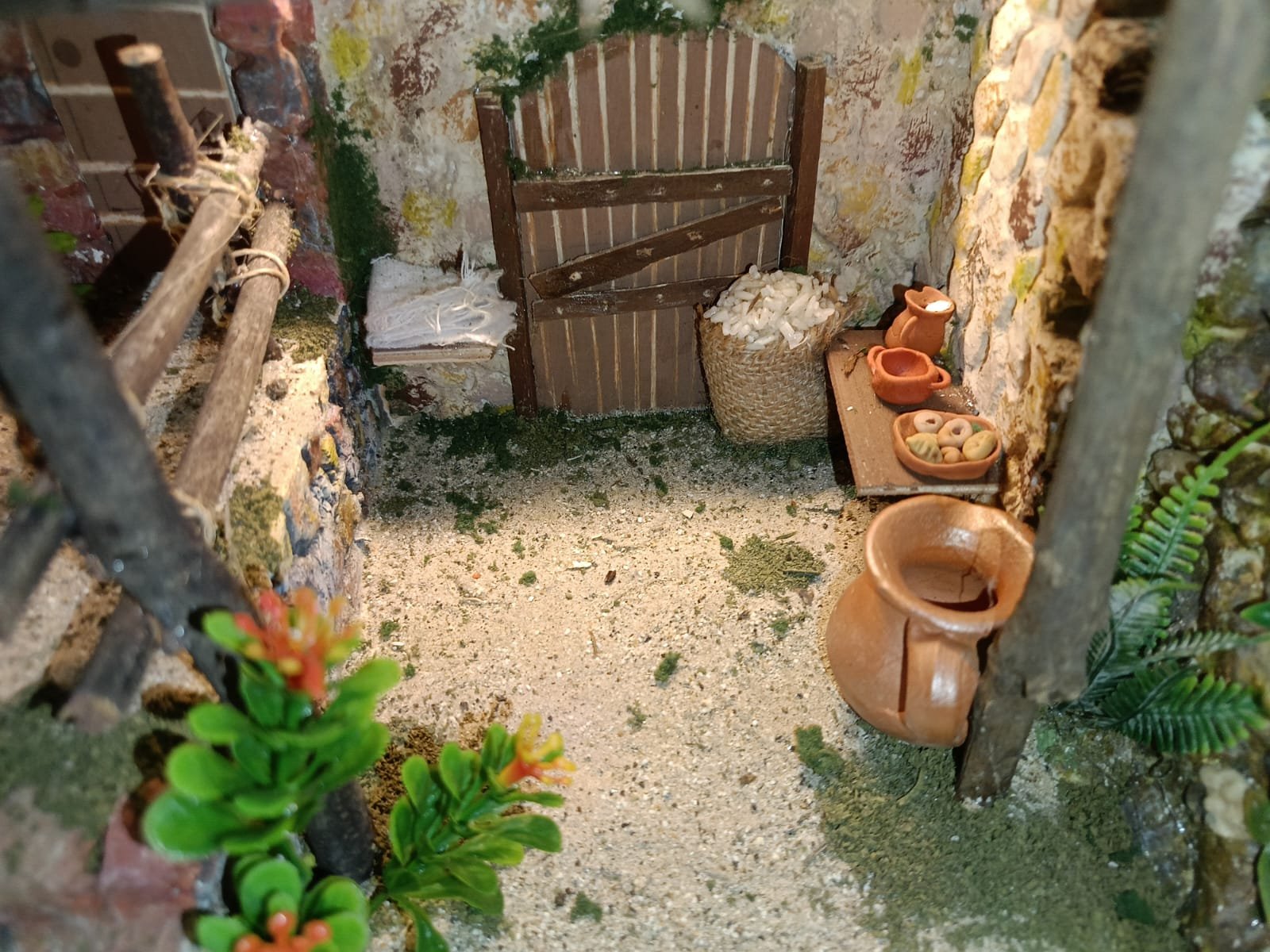 pesebre con fuente y choza - Image 5