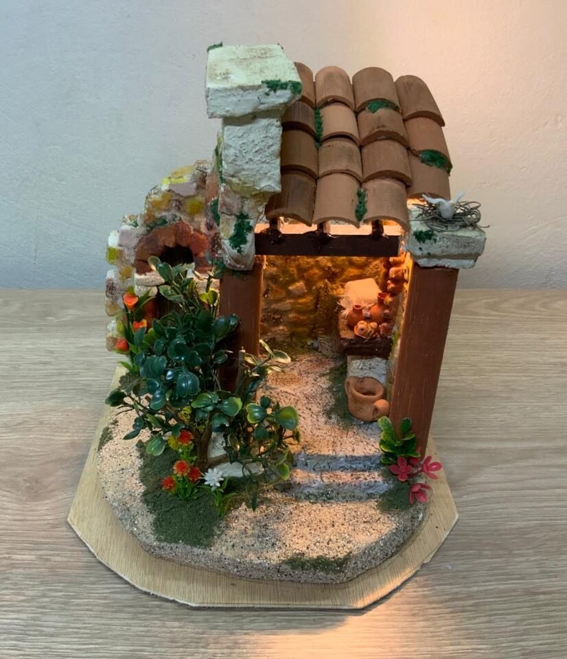 Portal romano miniatura